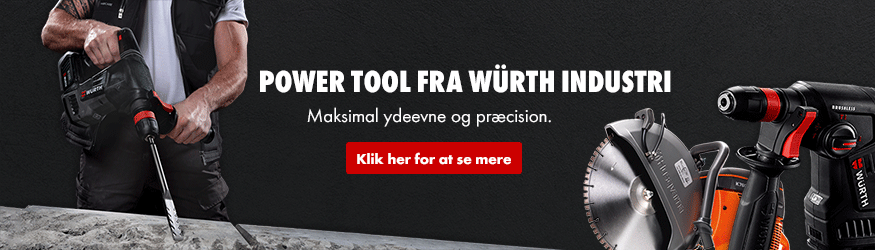 Power tool fra Würth Industri