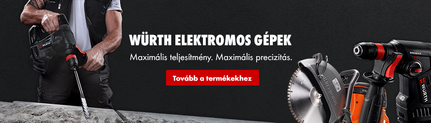 Würth elektromos gépek