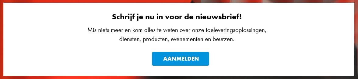 Schrijf je nu in voor de nieuwsbrief!
